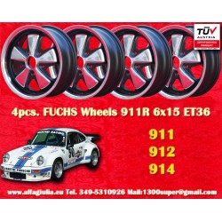 4 Felgen Fuchs 6x15 5x130...