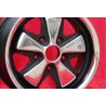 4 Felgen Fuchs 6x15 + 7x15 5x130 Porsche 356 C SC 911 -1989 914-6