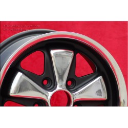 4 Felgen Fuchs 6x15 + 7x15 5x130 Porsche 356 C SC 911 -1989 914-6