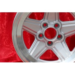 1 Felge Penta 9x16 5x112 Mercedes w107 w108 w109 w116 w123 w126 silver/diamond cut