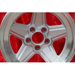 1 cerchio Penta 9x16 5x112 Mercedes w107 w108 w109 w116 w123 w126 silver/diamond cut