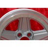 1 wheel Penta 9x16 5x112 Mercedes w107 w108 w109 w116 w123 w126 silver/diamond cut