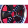 1 wheel Fuchs 6x15 5x130 Porsche 911 -1989 914-6 944 -1986 924 turbo-Carrera GT matt black/diamond cut