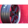 1 wheel Fuchs 6x15 5x130 Porsche 911 -1989 914-6 944 -1986 924 turbo-Carrera GT matt black/diamond cut