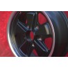 1 wheel Fuchs 6x15 5x130 Porsche 911 -1989 914-6 944 -1986 924 turbo-Carrera GT matt black/diamond cut