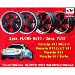 4 cerchi Fuchs 6x15 + 7x15...