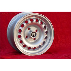 4 cerchi Campagnolo 6x14 + 7x14 4x108 Alfa Romeo Giulia 105 Berlina Coupe Spider GT GTA GTC