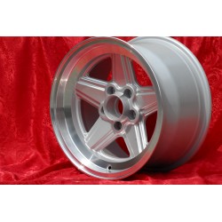 1 Felge Penta 9x16 5x112 Mercedes w107 w108 w109 w116 w123 w126 silver/diamond cut