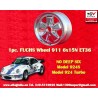 1 jante Fuchs 6x15 5x130 Porsche 911 -1989 914-6 944 -1986 924 turbo-Carrera GT fully polished