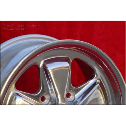 1 wheel Fuchs 6x15 5x130 Porsche 911 -1989 914-6 944 -1986 924 turbo-Carrera GT fully polished