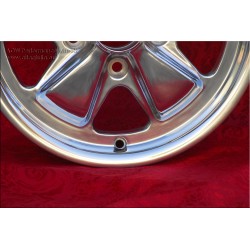 1 cerchio Fuchs 6x15 5x130 Porsche 911 -1989 914-6 944 -1986 924 turbo-Carrera GT fully polished