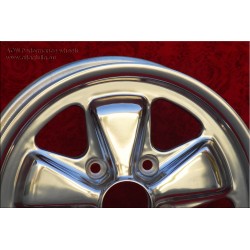 1 Felge Fuchs 6x15 5x130 Porsche 911 -1989 914-6 944 -1986 924 turbo-Carrera GT fully polished