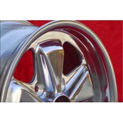 1 cerchio Fuchs 6x15 5x130 Porsche 911 -1989 914-6 944 -1986 924 turbo-Carrera GT fully polished