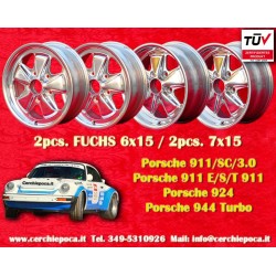 4 cerchi Fuchs 6x15 + 7x15...