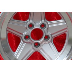 4 cerchi Penta 9x16 5x112 Mercedes w107 w108 w109 w116 w123 w126 silver/diamond cut