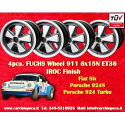 4 cerchi Fuchs 6x15 5x130...