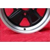 1 cerchio Fuchs 7x15 5x130 Porsche 911 -1989 914-6 944 -1986 924 turbo-Carrera GT matt black/diamond cut