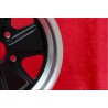 1 wheel Fuchs 7x15 5x130 Porsche 911 -1989 914-6 944 -1986 924 turbo-Carrera GT matt black/diamond cut