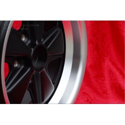 1 wheel Fuchs 7x15 5x130 Porsche 911 -1989 914-6 944 -1986 924 turbo-Carrera GT matt black/diamond cut