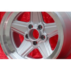 4 cerchi Penta 9x16 5x112 Mercedes w107 w108 w109 w116 w123 w126 silver/diamond cut