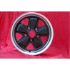 1 wheel Fuchs 7x15 5x130 Porsche 911 -1971 matt black/diamond cut