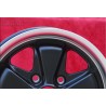 1 wheel Fuchs 7x15 5x130 Porsche 911 -1971 matt black/diamond cut