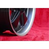 1 cerchio Fuchs 7x15 5x130 Porsche 911 -1971 matt black/diamond cut