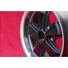 1 wheel Fuchs 7x15 5x130 Porsche 911 -1971 matt black/diamond cut