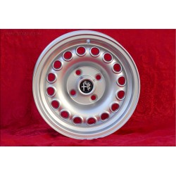 4 cerchi Campagnolo 6x14 + 7x14 4x108 Alfa Romeo Giulia 105 Berlina Coupe Spider GT GTA GTC