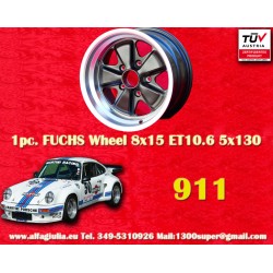 1 wheel Fuchs 8x15 5x130...