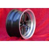 1 Felge Fuchs 8x15 5x130 Porsche 911 -1989 944 -1986 matt black/diamond cut