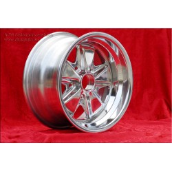 1 cerchio Fuchs 8x15 5x130 Porsche 911 -1989 944 -1986 fully polished