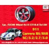 1 Felge Fuchs 8x15 5x130 Porsche 911 -1989 944 -1986 RSR style