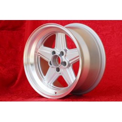 1 wheel Penta 9x17 5x112 Mercedes w107 w108 w109 w116 w123 w126 silver/diamond cut