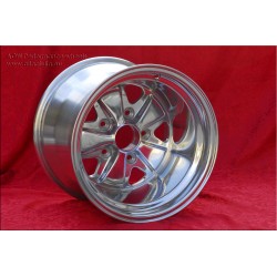 1 wheel Fuchs 11x15 5x130 Porsche 911 turbo wide body turbolook fully polished