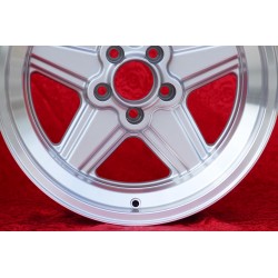 1 Felge Penta 9x17 5x112 Mercedes w107 w108 w109 w116 w123 w126 silver/diamond cut