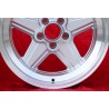 1 wheel Penta 9x17 5x112 Mercedes w107 w108 w109 w116 w123 w126 silver/diamond cut