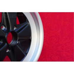 1 wheel Fuchs 6x16 5x130 Porsche 911 -1989 914-6 matt black/diamond cut