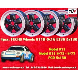 4 wheels Fuchs 6x16 5x130...