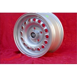 4 cerchi Campagnolo 6x14 + 7x14 4x108 Alfa Romeo Giulia 105 Berlina Coupe Spider GT GTA GTC