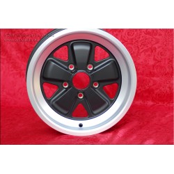 1 wheel Fuchs 7x16 5x130 Porsche 911 -1989 914-6 944 -1986 turbo -1989 matt black/diamond cut