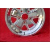 1 cerchio Fuchs 7x16 5x130 Porsche 911 -1989 914-6 944 -1986 turbo -1989 fully polished