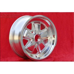 1 wheel Fuchs 7x16 5x130 Porsche 911 -1989 914-6 944 -1986 turbo -1989 fully polished