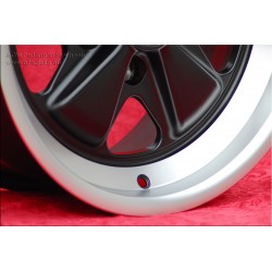 1 wheel Fuchs 8x16 5x130 Porsche 911 SC Carrera -1989 944 -1986 turbo -1989  matt black/diamond cut