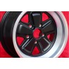 1 wheel Fuchs 8x16 5x130 Porsche 911 SC Carrera -1989 turbo -1987 matt black/diamond cut