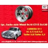 1 cerchio Fuchs 9x16 5x130 Porsche 911 SC Carrera -1989 turbo -1989 fully polished