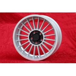 1 cerchio Alpina 9x18 5x120 BMW serie 5 E34 serie 6 E24 serie 7 E23 E32 8 E31 silver