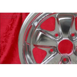 1 wheel Fuchs 9x16 5x130 Porsche 911 SC Carrera -1989 turbo -1989 fully polished