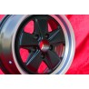 1 wheel Fuchs 7x17 5x130 Porsche 911 -1989 914-6 944 -1986 turbo -1989 matt black/diamond cut