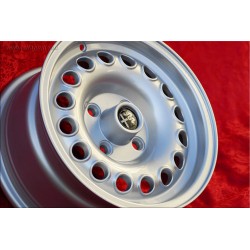 4 cerchi Campagnolo 6x14 + 7x14 4x108 Alfa Romeo Giulia 105 Berlina Coupe Spider GT GTA GTC